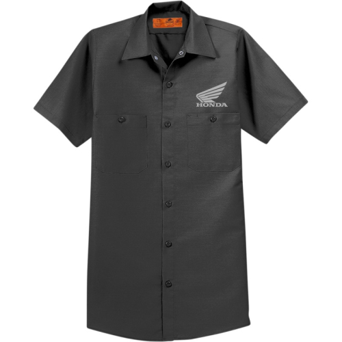 Honda Collection - Honda Collection Honda Work Shirt - NP21S-M3024-2X - Charcoal - 2XL