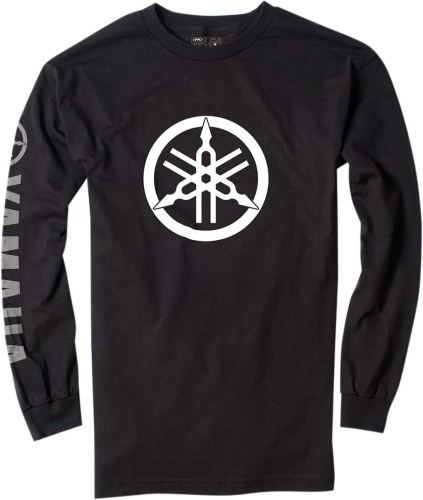 Factory Effex - Factory Effex Yamaha Long-Sleeve T-Shirt - 17-87212 - Yamaha Black - Medium