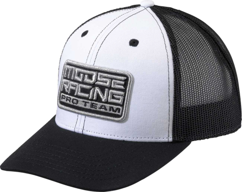 Moose Racing - Moose Racing Pro Team Hat - 2501-4010 - White/Black - OSFM