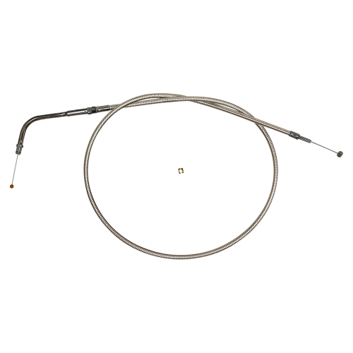 Magnum - Magnum Alternative Length Polished Stainless Braided Throttle Cable - 34 3/4in. - 53136