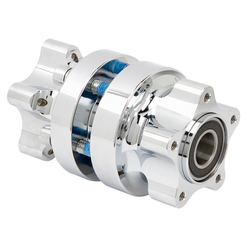 Arlen Ness - Arlen Ness Front Cartridge Hub Kit Dual Disc - Chrome - 17-6130-C