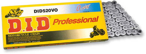 D.I.D - D.I.D 520VO Pro V Series O-Ring Chain - 104 Links - M520VOX104FB
