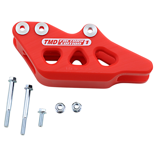 T.M. Designworks - T.M. Designworks Factory Edition 1 Rear Chain Guide - Red - RCG-CR3-RD