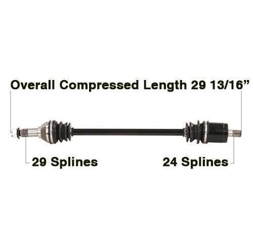 TYTANEUM - TYTANEUM OE Style CV Axle - CAN-7085