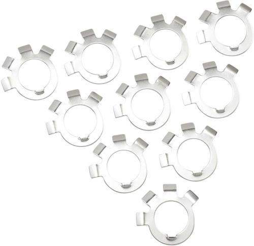 Drag Specialties - Drag Specialties Clutch Hub Nut Lock  Washers - 17-0008-10-HC3