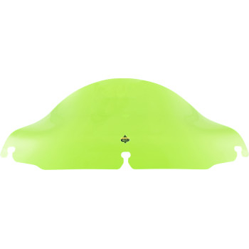 Klock Werks - Klock Werks Kolor Flare Windshield - 6.5in. - Green Ice - KWW-01-0641