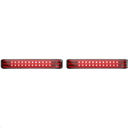 Custom Dynamics - Custom Dynamics Probeam Sequential LED Saddlebag Light - Chrome With Smoke  Lens - PB-SBSEQ-SS6-CS