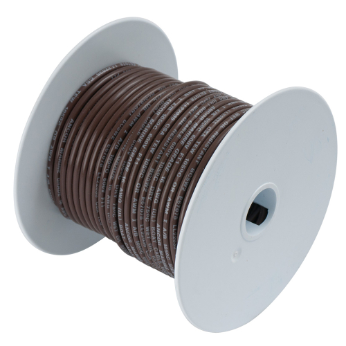 Ancor - Ancor Brown 12 AWG Tinned Copper Wire - 100'