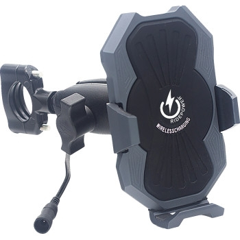 RidePower - RidePower Phone Mount with Inductive Wireless Charging - RPMETALINDMOUNT