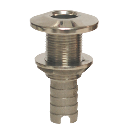 GROCO - GROCO Stainless Steel Hose Barb Thru-Hull Fitting - 2"