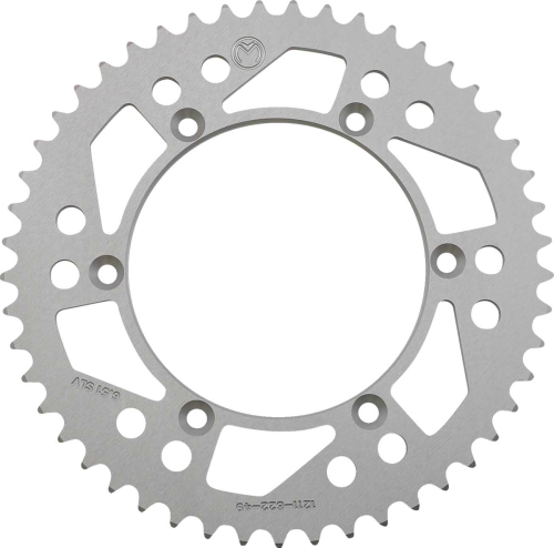 Moose Racing - Moose Racing Aluminum Rear Sprocket - 49T - 1211-822-49-11