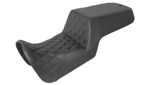 Saddlemen - Saddlemen Step-Up Seat - Front Lattice Stitch/Rear Smooth - 821-34-172