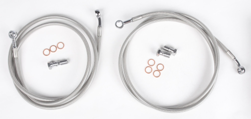 Streamline - Streamline Universal Front Brake Line Kit - Clear - 54in. - UNIV-2F-54