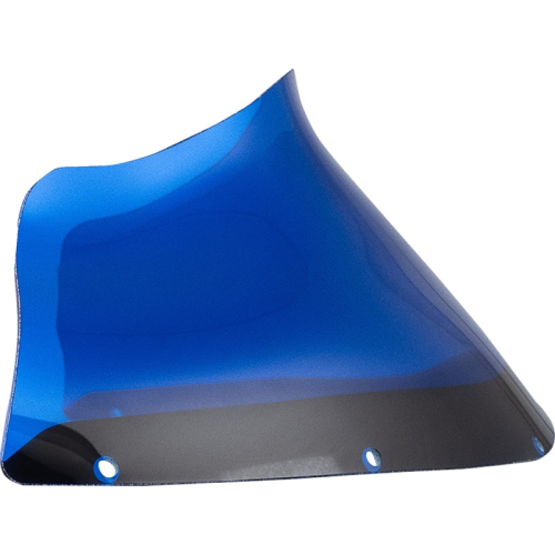 Klock Werks - Klock Werks Kolor Flare Windshield for FXRP Fairing - 9in. - Blue - KWW-02-0615