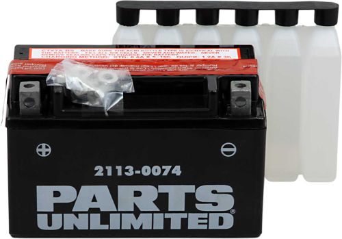Parts Unlimited - Parts Unlimited AGM Maintenance-Free Battery - CTX7A-BS