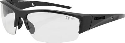 Bobster Eyewear - Bobster Eyewear Ryval Sunglasses - ERYV002C - Black/Clear Lens