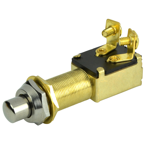 BEP Marine - BEP 2-Position SPST Recessed Push Button Switch - OFF/(ON)
