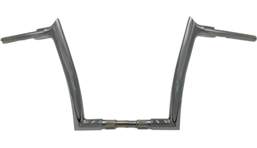 Fat Baggers, Inc. - Fat Baggers, Inc. 1-1/2in. EZ Install Pointed Top Handlebar Kit - Chrome - 808012