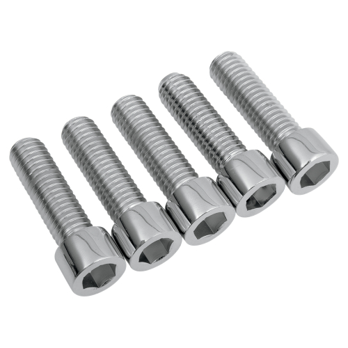 Gardner-Westcott - Gardner-Westcott Chrome Polished Socket Head Sprocket Bolts - 7/16in.-14 x 1-1/2in. - 10380