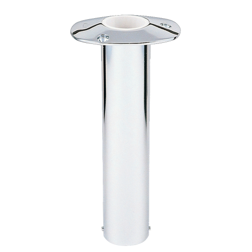 Lee's Tackle - Lee's 0° Stainless Steel Flush Mount Rod Holder - 2" O.D.