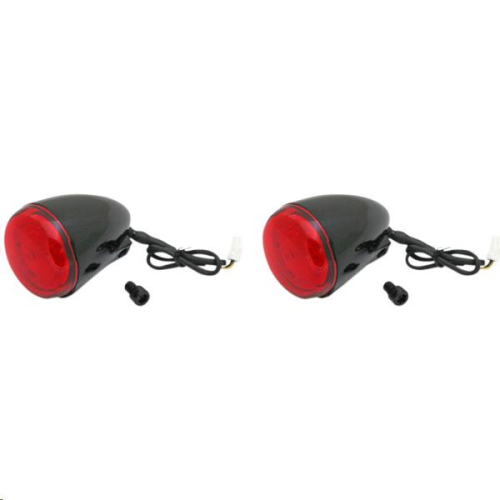 Custom Dynamics - Custom Dynamics Probeam Rear LED Turn Signals - Gloss Black - PB-IND-RTS-R-B