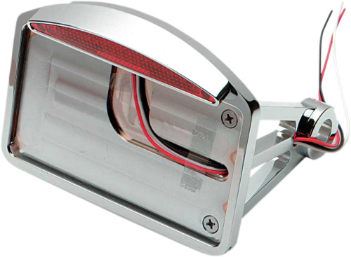 Drag Specialties - Drag Specialties Axle Mount Taillight - Half-Moon - Flat Horizontal - 28-6042LEDBX1