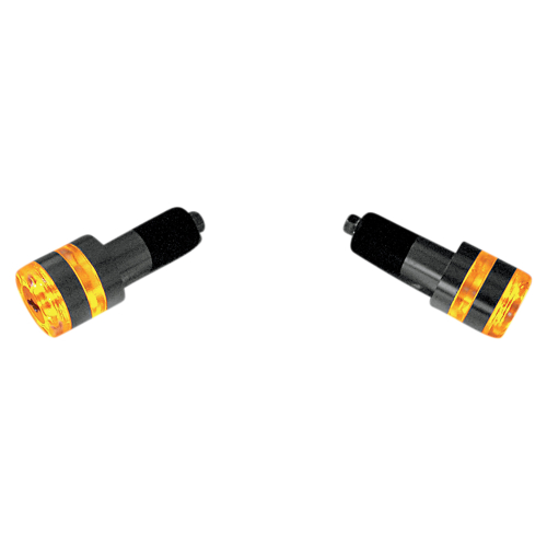 K&S Technologies - K&S Technologies LED Handlebar End Marker Light Kit - Silver - 15-1000