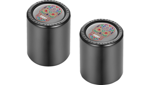 Figurati Designs - Figurati Designs Short Docking Cover - Black with Sugar Skull - FD30-DC-25-30-BLK