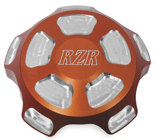 ModQuad - ModQuad Gas Cap - Logo - Orange - RZR-GC-OR