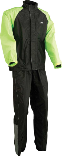 Z1R - Z1R 2-Piece Rain Suit - 2851-0538 - Hi-Vis/Black - Large