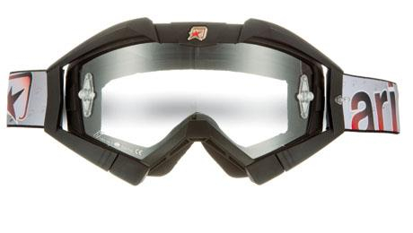 Ariete - Ariete Riding Crows Basic Collection Goggles - Roll-Off Fitted - 13950-NNRO - Black - OSFM
