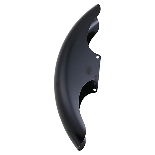Klock Werks - Klock Werks Tire Hugger Series Top Hat Front Fender with Raw Mounting Blocks for 19in. Wheel - KW05-06-0005-R