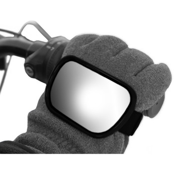Parts Unlimited - Parts Unlimited Hand Mount Wedge Mirror - 0640-1695