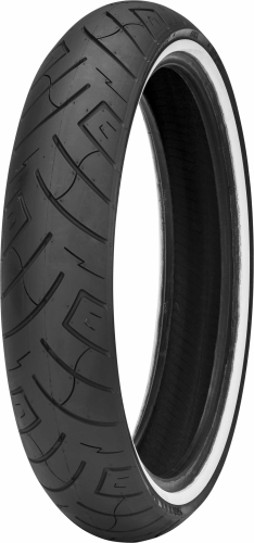 Shinko - Shinko SR777 White Walls Front Tire - 100/90B19 H.D. - 87-4588