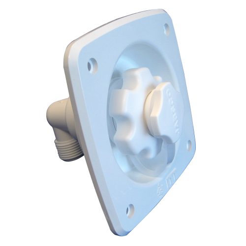 Jabsco - Jabsco Flush Mount Water Pressure Regulator 45psi - White