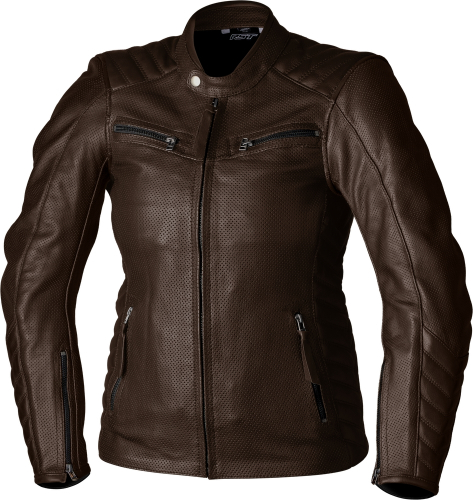 RST - RST Roadster Air Womens Leather Jacket - 103538BRN-14 - Brown - Large