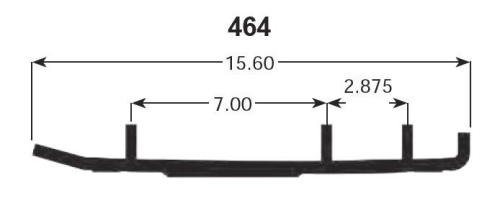 Sports Parts Inc - Sports Parts Inc Slasher Six60 Runners - D-06-6-4-464