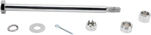 Drag Specialties - Drag Specialties Chrome Axle Kit - Rear - 16-0294-BC520
