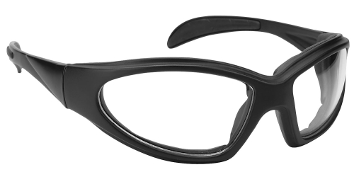 Pacific Coast Sunglasses - Pacific Coast Sunglasses Chopper Sunglasses - 4365 - Black/Clear Lens