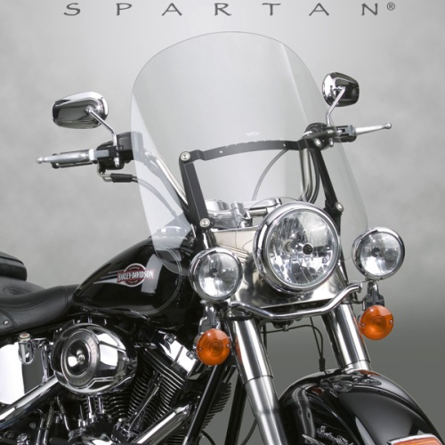 National Cycle - National Cycle Spartan Windshield - 18.50in - Clear - N21200