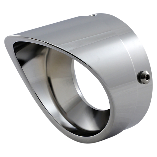 Cobra - Cobra 4in. Billet Exhaust Tip - Scalloped - PT-1009P