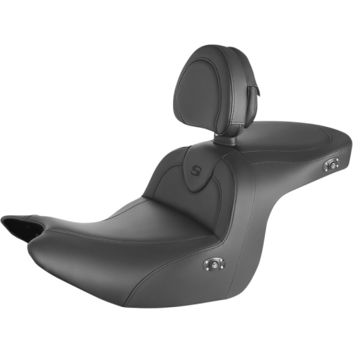 Saddlemen - Saddlemen Road Sofa Seat with Backrest - Heated - H18-07-187BRHCT
