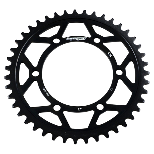Supersprox - Supersprox Edge Rear Sprocket - 43T - RFA-486-43-BLK