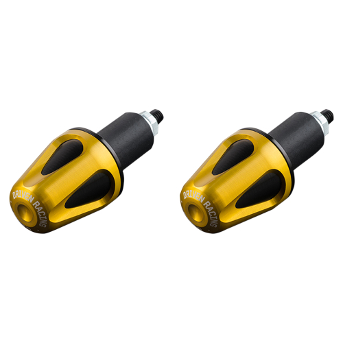 Driven Racing - Driven Racing D-Axis Bar Ends - Gold/black - DXB-GD