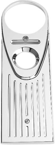 Joker Machine - Joker Machine Full Length-Style Ball-Milled King Dash Cover - Chrome - 04-20BM