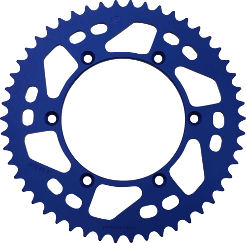 Moose Racing - Moose Racing Aluminum Rear Sprocket - 50T - 1211-251-50-12