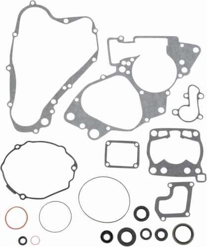Moose Racing - Moose Racing Complete Gasket Kit with Oil Seals - 811504MSE