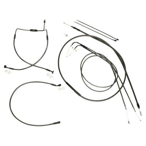 Magnum - Magnum Black Pearl Handlebar Installation Kit for 10in. Ape - 487284