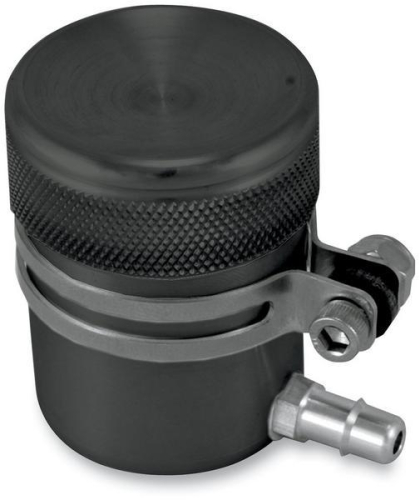 Todds Cycle - Todds Cycle Reservoir for Most OEM and Aftermarket Hand Controls with Remote Reservoir - Black Anodized - UR-2
