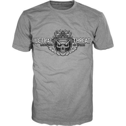 Lethal Threat - Lethal Threat Vintage Velocity Blow Your Mind T-Shirt - VV40170XXL - Gray - 2XL